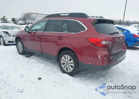 2015 Subaru Outback 2.5I Premium z USA, uszkodzony, nr VIN 4S4BSACC4F3233543